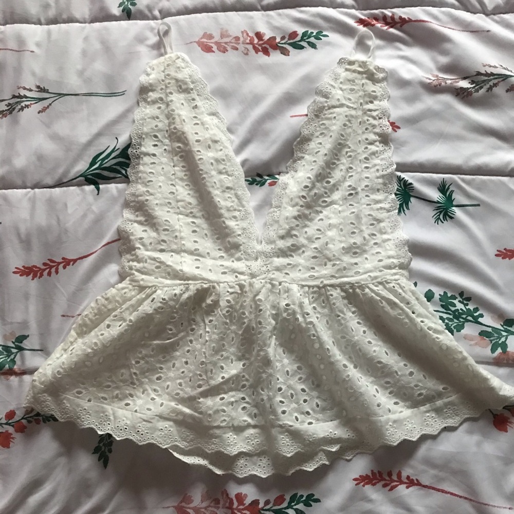Eyelet Top